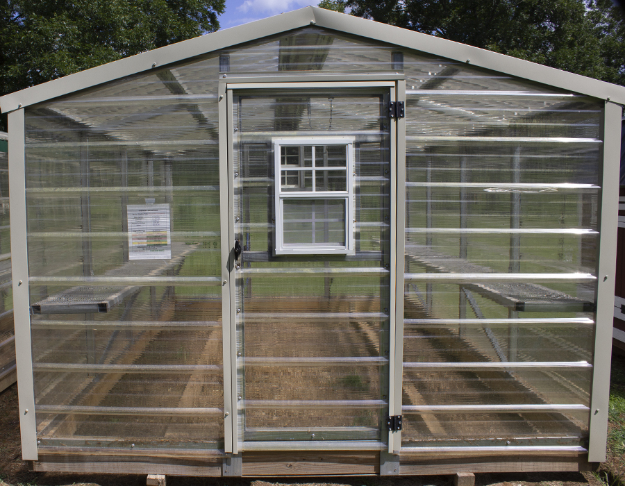 Village Barns - greenhouse with window